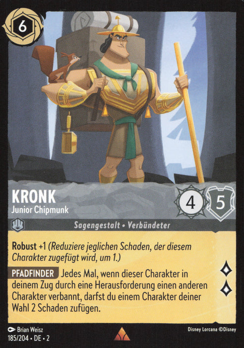 Kronk - Junior Chipmunk 2ROF-185 Rare Deutsch