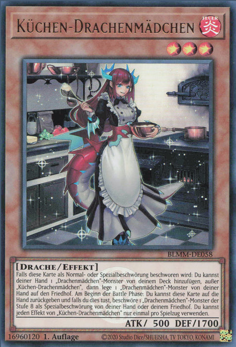 Küchen-Drachenmädchen BLMM-DE058 Ultra Rare Deutsch