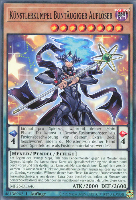 Künstlerkumpel Buntäugiger Auflöser MP25-DE446 Common Deutsch