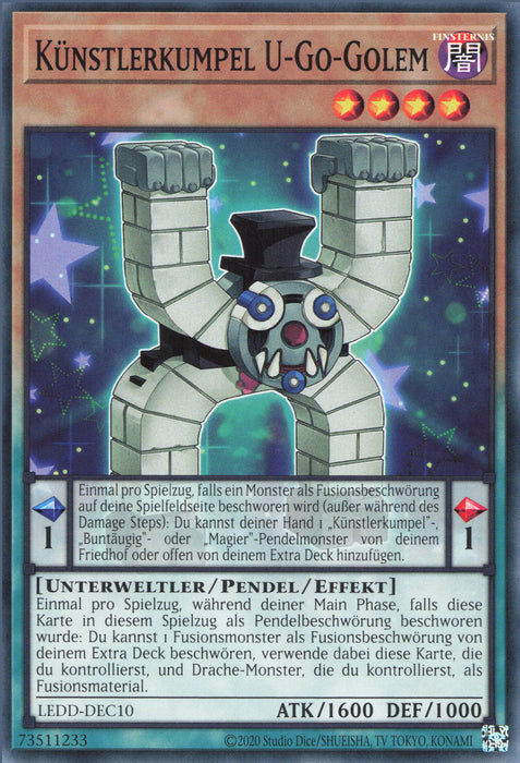 Künstlerkumpel U-Go-Golem LEDD-DEC10 Common Deutsch
