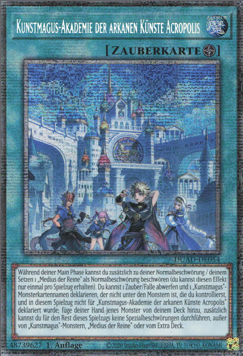 Kunstmagus-Akademie der arkanen Künste Acropolis (V.2) DUAD-DE054 Starlight Rare Deutsch