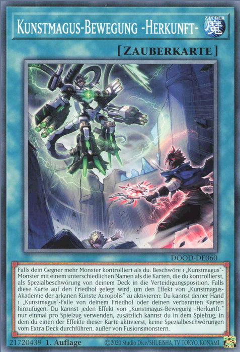 Kunstmagus-Bewegung -Herkunft- DOOD-DE060 Common Deutsch