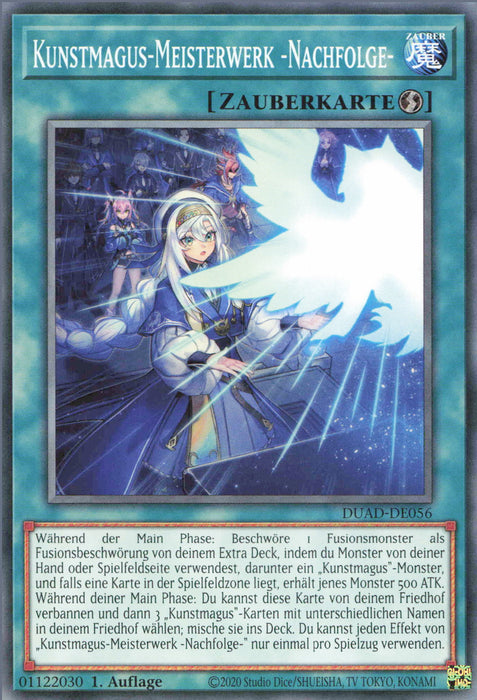 Kunstmagus-Meisterwerk -Nachfolge- DUAD-DE056 Common Deutsch