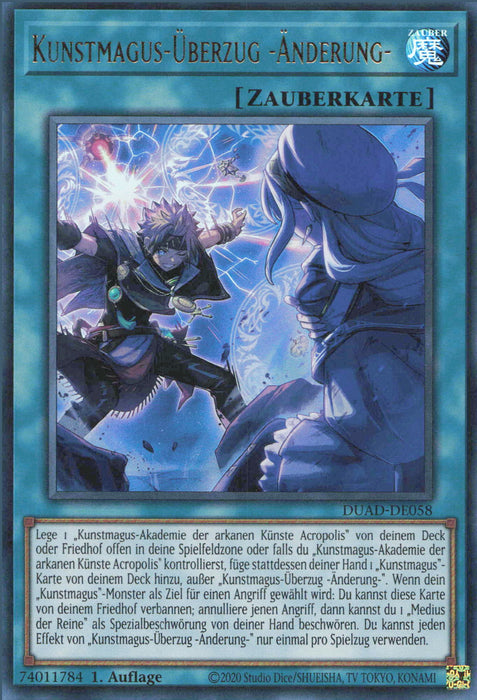 Kunstmagus-Überzug -Änderung- DUAD-DE058 Ultra Rare Deutsch
