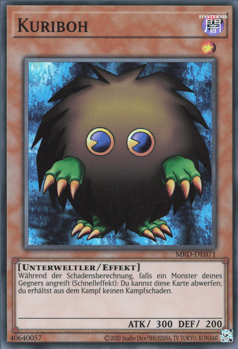 Kuriboh MRD-25TH-DE071 Super Rare Deutsch