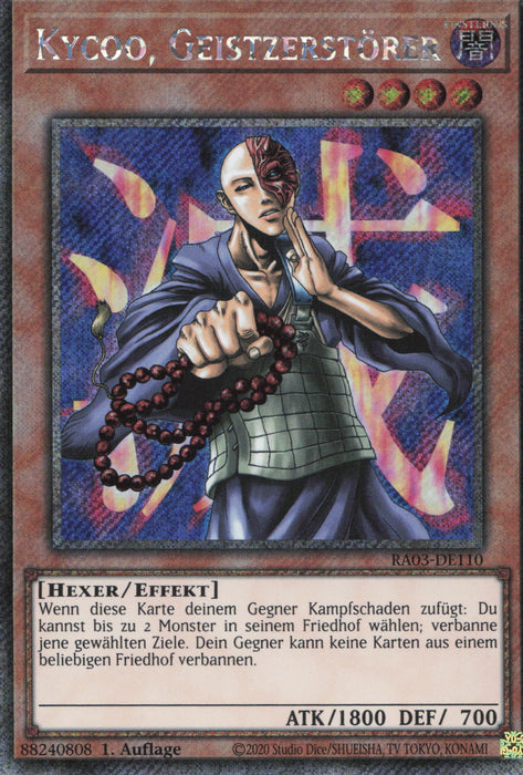 Kycoo, Geistzerstörer (V.1) RA03-DE110 Platinum Secret Rare Deutsch