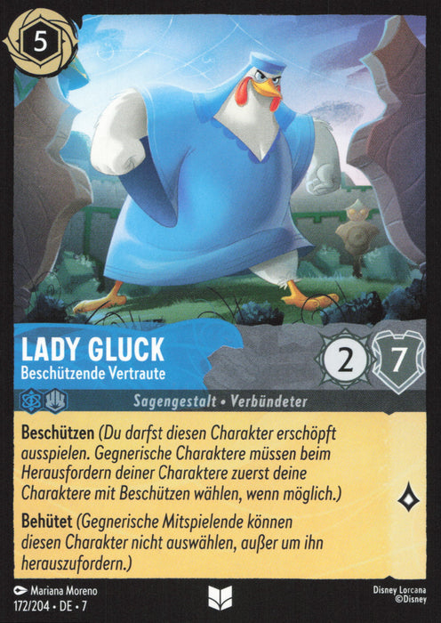 Lady Gluck - Beschützende Vertraute 7ARI-172 Uncommon Deutsch