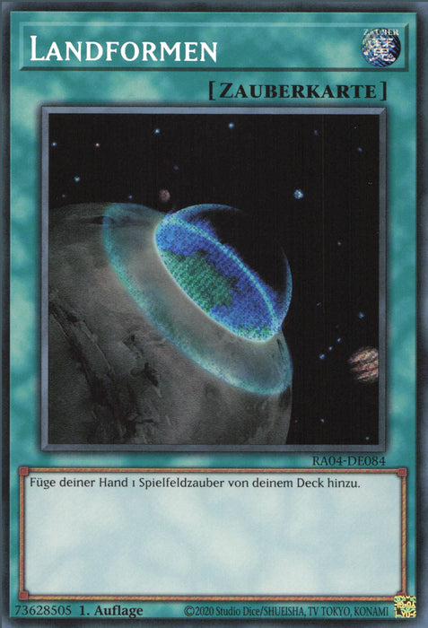 Landformen (V.3) RA04-DE084 Secret Rare Deutsch