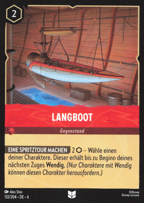 Langboot 6AZS-132 Uncommon Deutsch