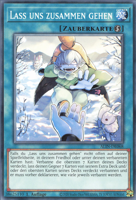 Lass uns zusammen gehen ALIN-DE068 Common Deutsch