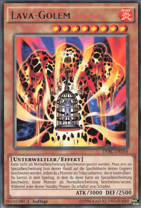 Lava-Golem DPBC-DE034 Rare