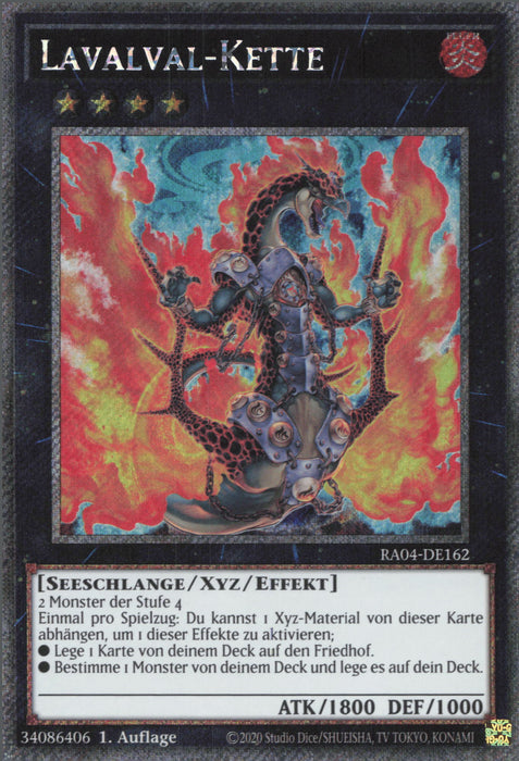 Lavalval-Kette (V.1) RA04-DE162 Platinum Secret Rare Deutsch