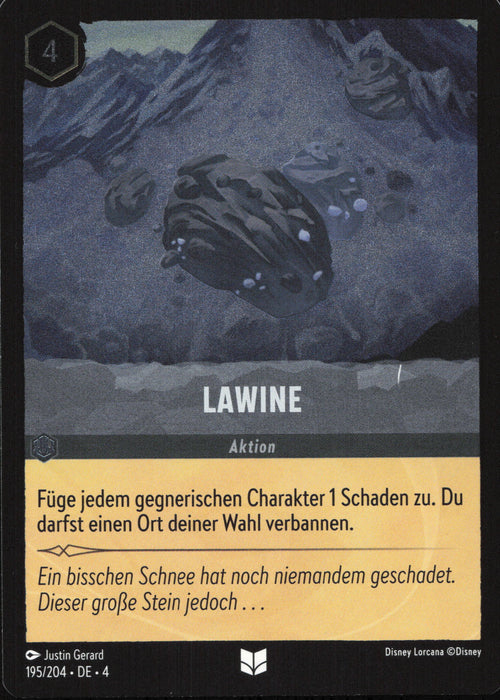 Lawine 4URS-195 Uncommon Deutsch