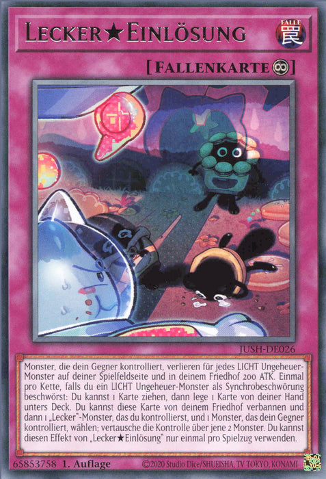 Lecker☆Einlösung JUSH-DE026 Rare Deutsch