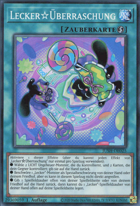 Lecker☆Überraschung JUSH-DE025 Super Rare Deutsch