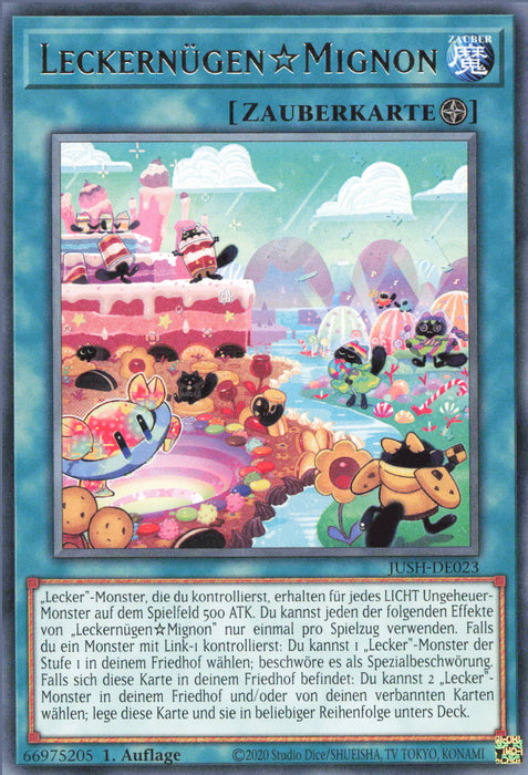 Leckernügen☆Mignon JUSH-DE023 Rare Deutsch