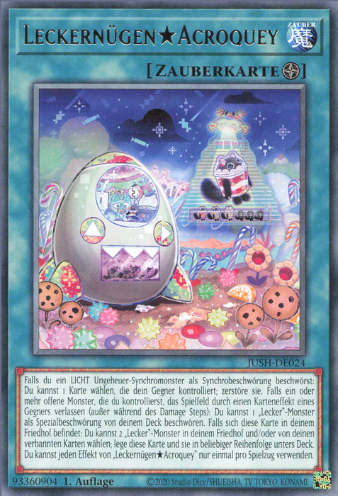 Leckernügen☆Acroquey JUSH-DE024 Rare Deutsch