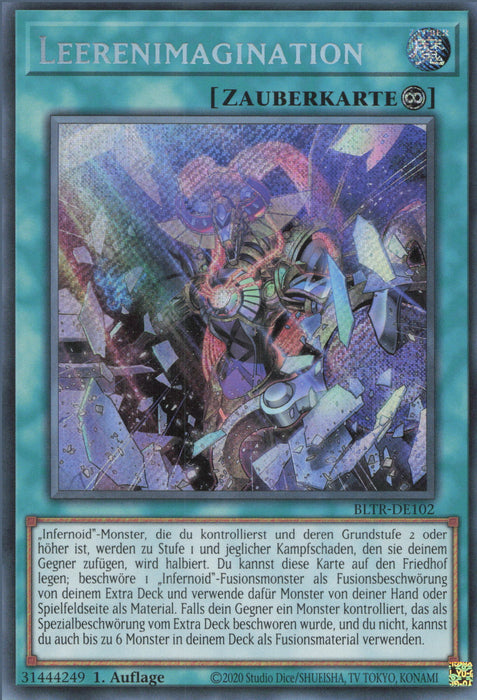 Leerenimagination (V.2) BLTR-DE102 Secret Rare Deutsch