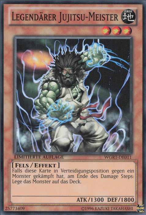 Legendärer Jujitsu-Meister WGRT-DE011 Super Rare