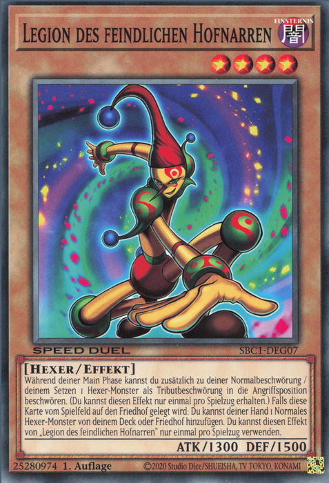 Legion des feindlichen Hofnarren SBC1-DEG07 Common Deutsch