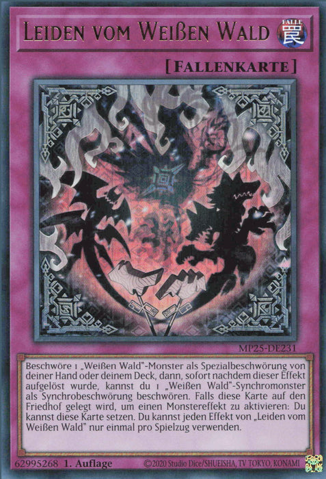 Leiden vom Weißen Wald MP25-DE231 Ultra Rare Deutsch