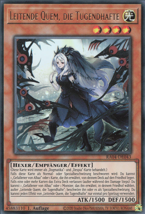 Leitende Quem, die Tugendhafte (V.2) RA04-DE043 Ultra Rare Deutsch