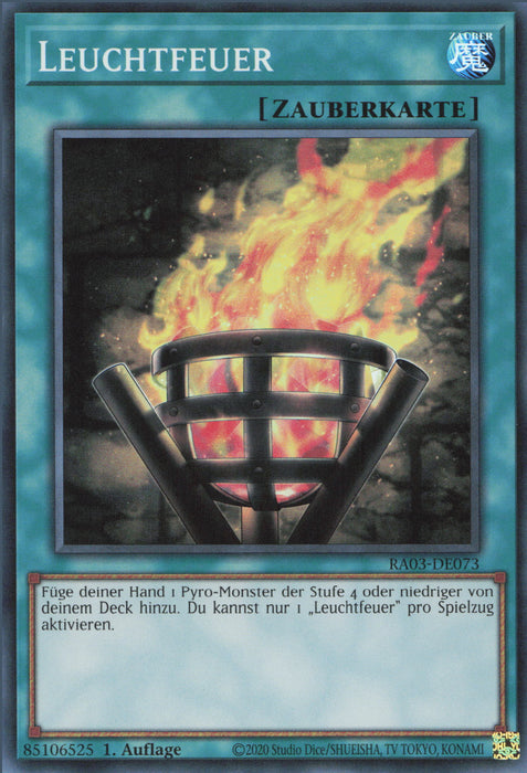 Leuchtfeuer (V.1) RA03-DE073 Super Rare Deutsch