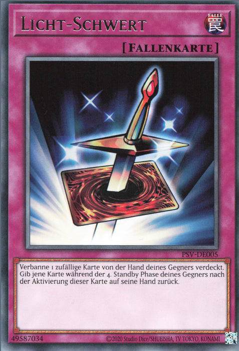 Licht-Schwert PSV-25TH-DE005 Rare Deutsch
