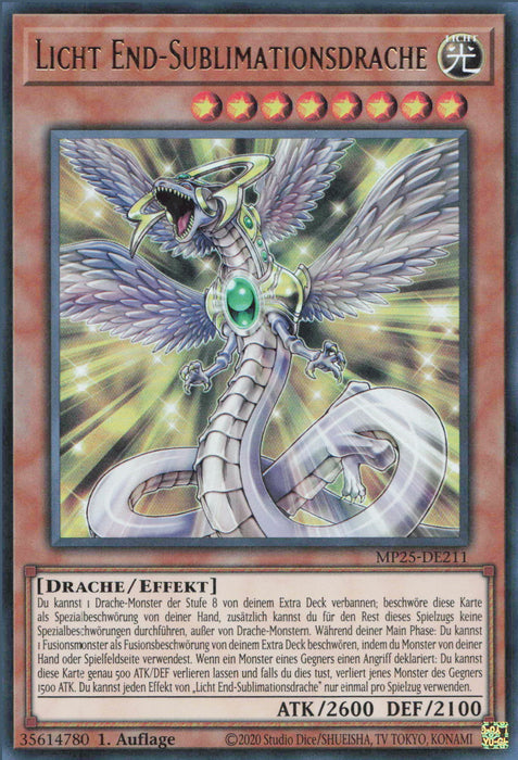 Licht End-Sublimationsdrache MP25-DE211 Ultra Rare Deutsch