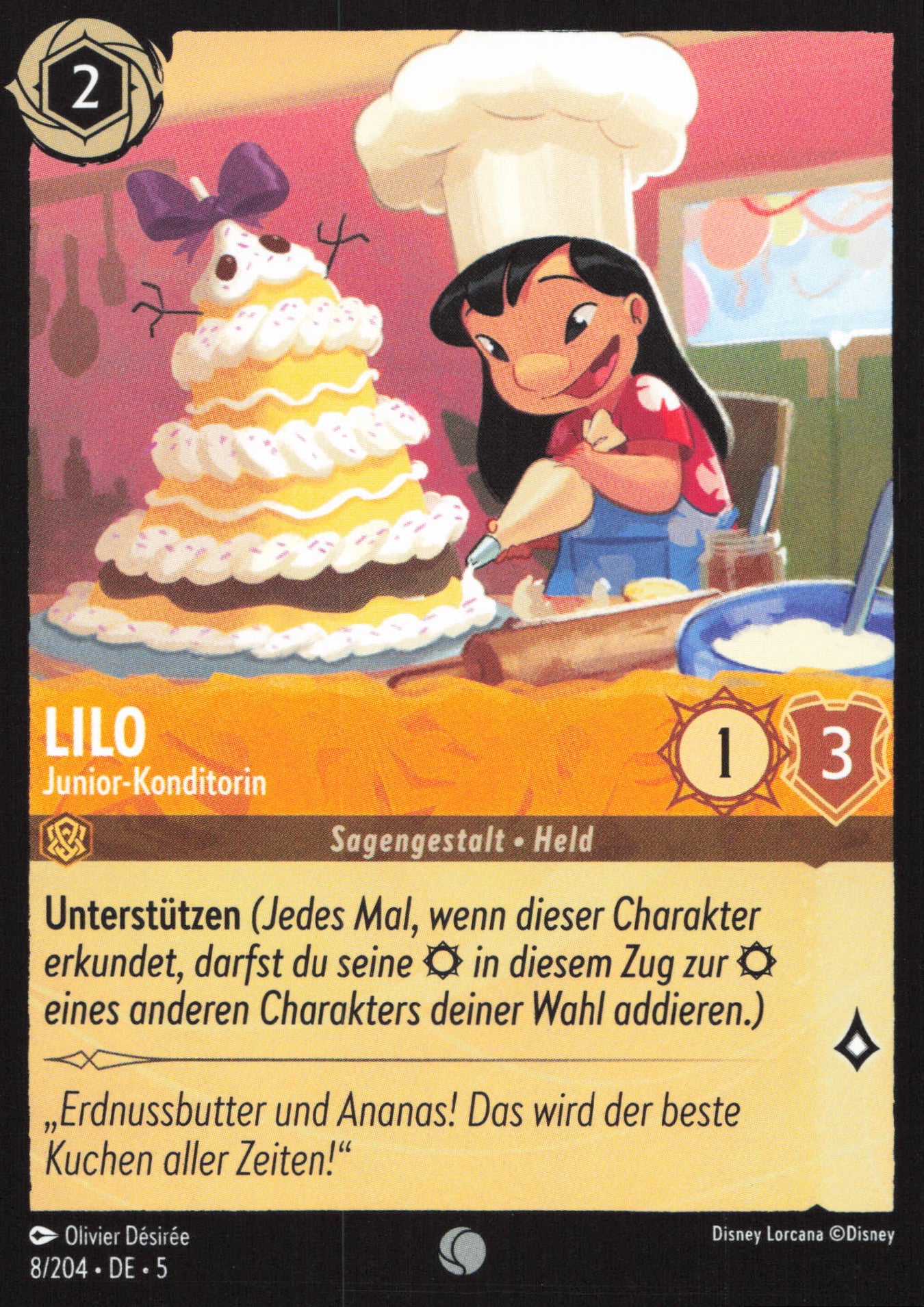 Alle Lilo Charakterkarten in Disney Lorcana