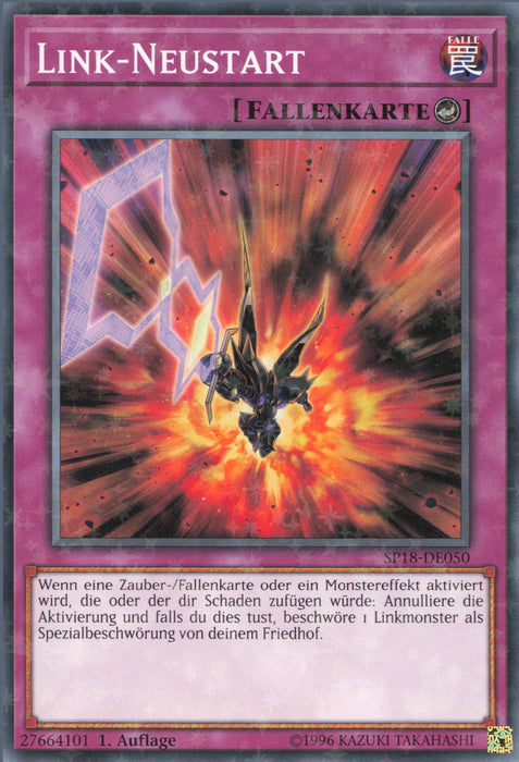 Link-Neustart (V.2) SP18-DE050 Starfoil Rare Deutsch