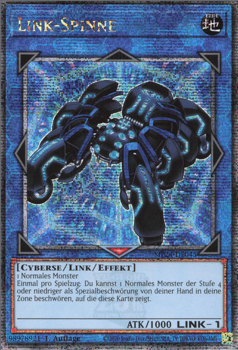 Link-Spinne MP24-DE045 Quarter Century Secret Rare Deutsch