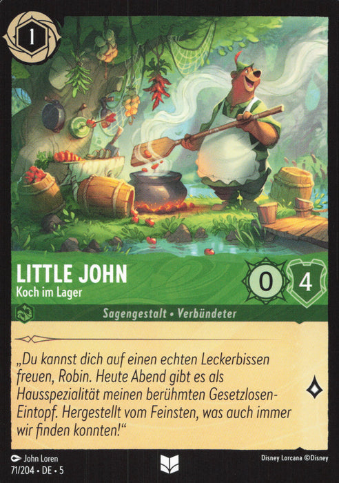 Little John - Koch im Lager 5SSK-71 Uncommon Deutsch