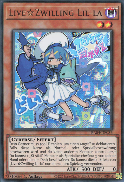 LiveTwin Lil-la (V.2) RA04-DE036 Ultra Rare Deutsch
