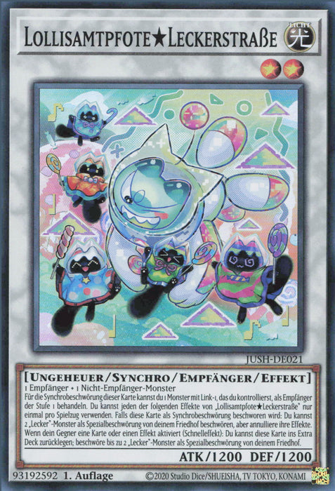Lollisamtpfote☆Leckerstraße (V.2) JUSH-DE021 Super Rare Deutsch