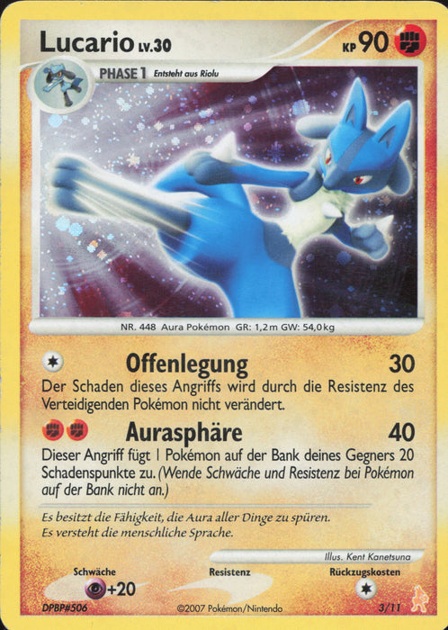 Lucario Lv.30 TK3-L3 Common Deutsch