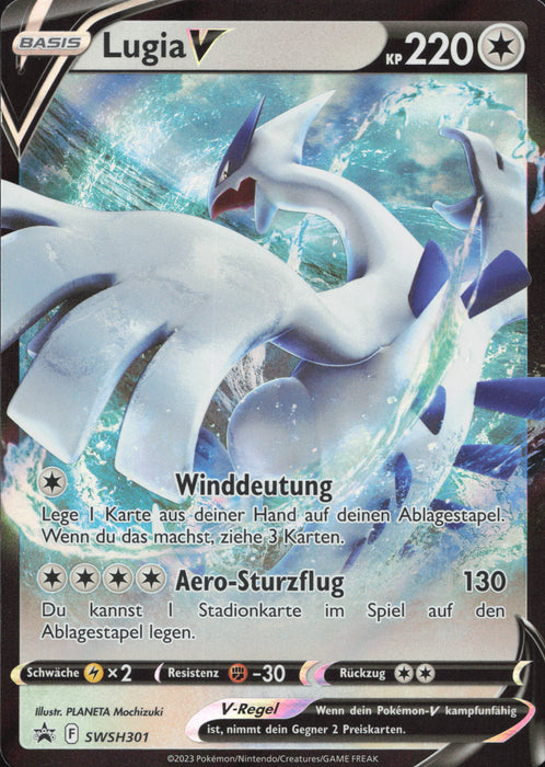 Lugia V SWSH-301 Promo Deutsch