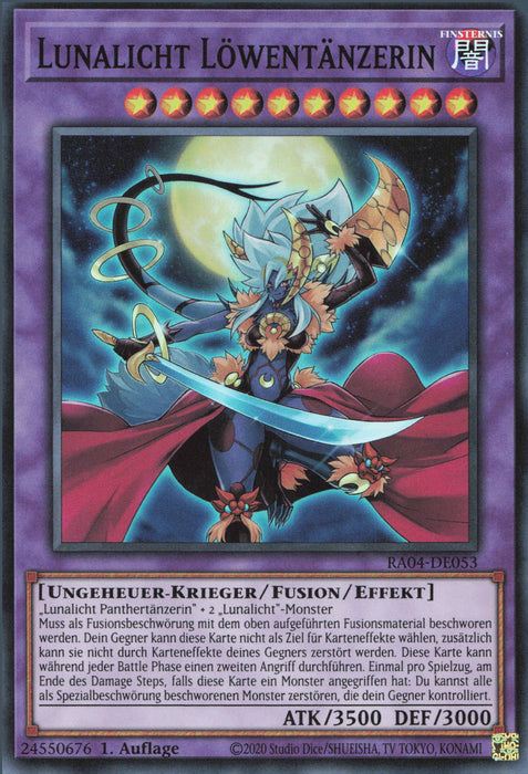 Lunalicht Löwentänzerin (V.1) RA04-DE053 Super Rare Deutsch