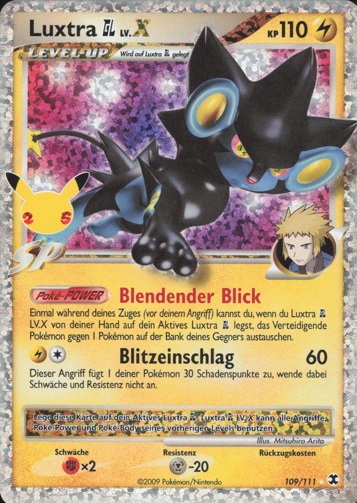 Pokémon Luxtra [GL] LV.X CEL-RR 109 Holo Rare Deutsch kaufen ...