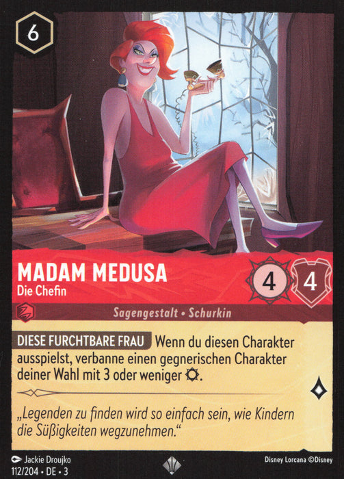 Madam Medusa - Die Chefin 3INK-112 Super Rare Deutsch