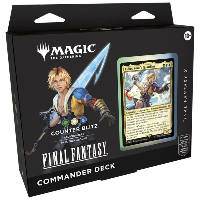 Magic: The Gathering Final Fantasy Counter Blitz Commander Deck Englisch
