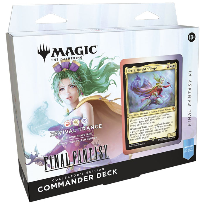 Magic: The Gathering Final Fantasy Revival Trance Collector's Edition Commander Deck Englisch