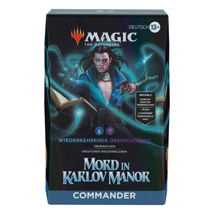 Magic: The Gathering Mord in Karlov Manor Commander Deck Deutsch