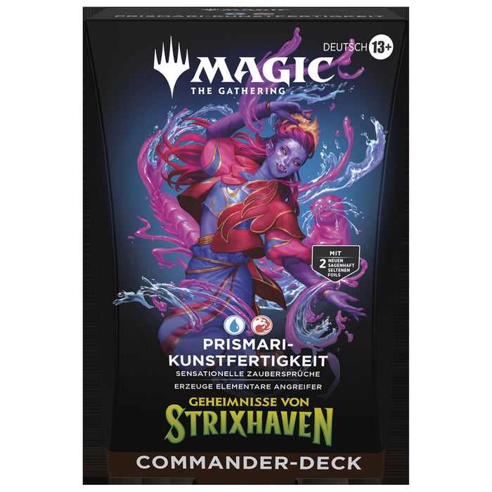 Magic: The Gathering Secrets of Strixhaven Prismari Artistry Commander Deck Englisch