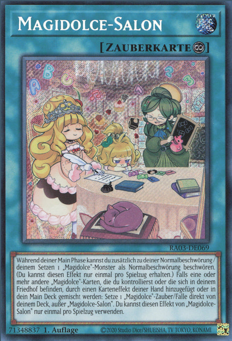 Magidolce-Salon (V.3) RA03-DE069 Secret Rare Deutsch