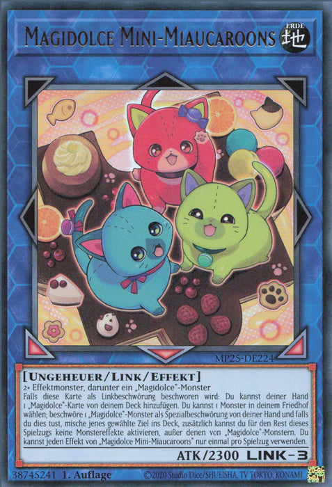 Magidolce Mini-Miaucaroons MP25-DE224 Ultra Rare Deutsch