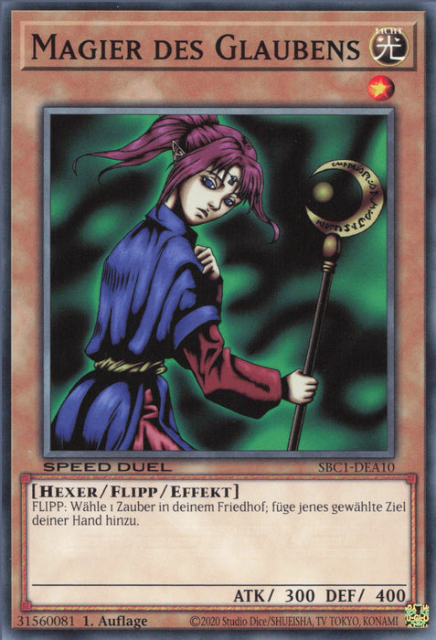 Magier des Glaubens (V.1) SBC1-DEA10 Common Deutsch