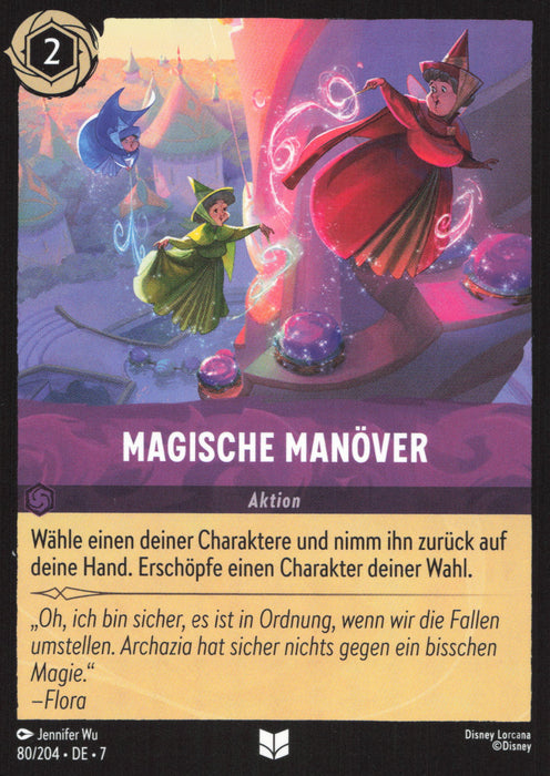 Magische Manöver 7ARI-080 Uncommon Deutsch