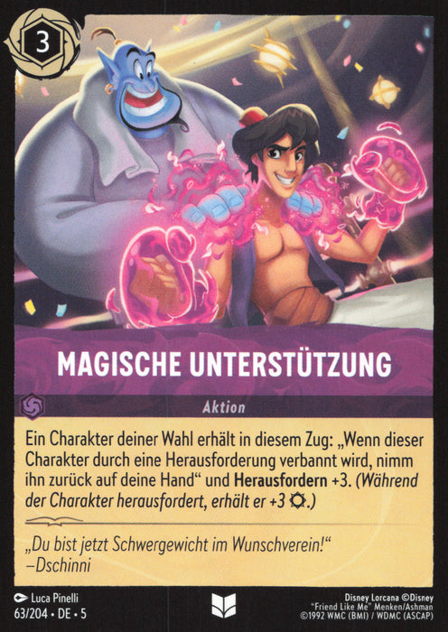 Magische Unterstützung 5SSK-63 Uncommon Deutsch