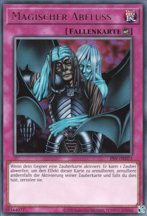 Magischer Abfluss PSV-25TH-DE071 Rare Deutsch